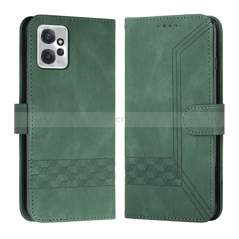 Coque Portefeuille Livre Cuir Etui Clapet YX4 pour Motorola Moto G Power 5G (2023) Vert Plus