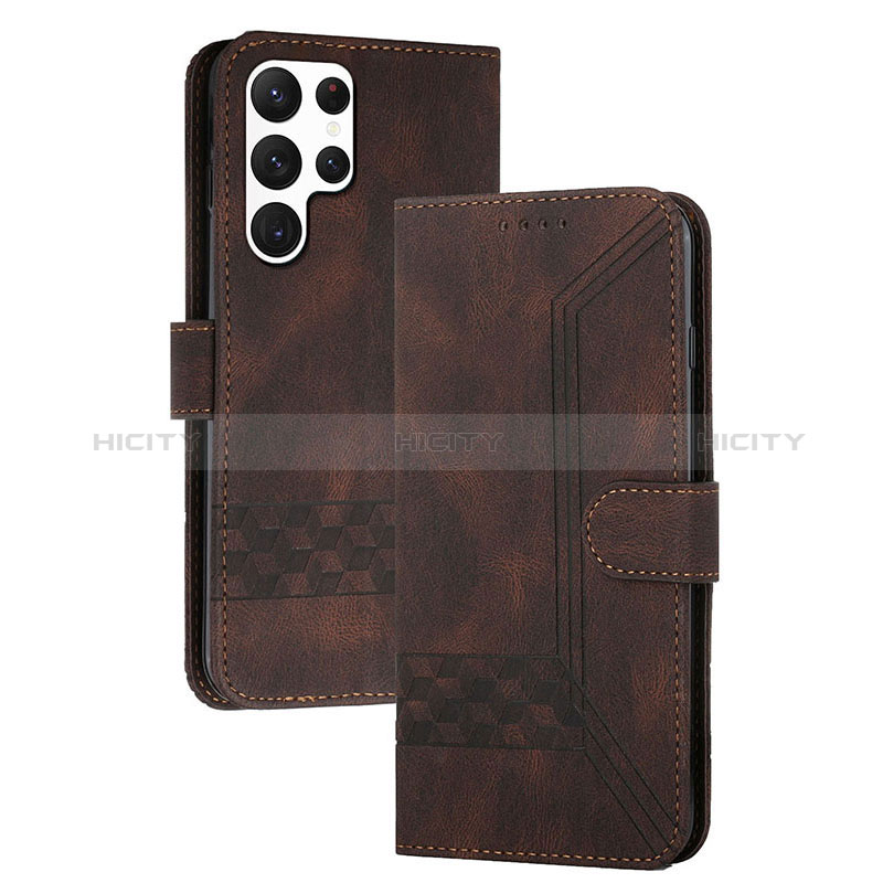 Coque Portefeuille Livre Cuir Etui Clapet YX4 pour Samsung Galaxy S25 Ultra 5G Plus