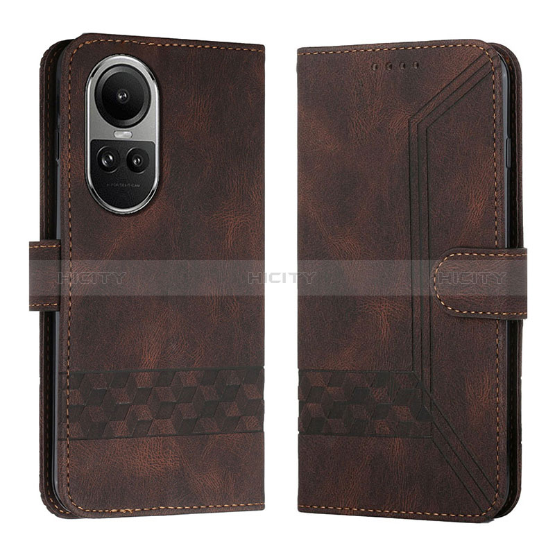 Coque Portefeuille Livre Cuir Etui Clapet YX5 pour Oppo Reno10 5G Plus