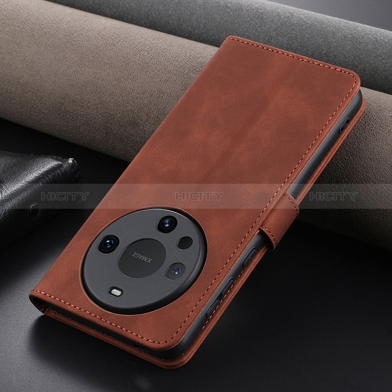 Coque Portefeuille Livre Cuir Etui Clapet YZ1 pour Huawei Mate 60 Plus