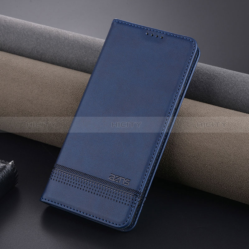 Coque Portefeuille Livre Cuir Etui Clapet YZ1 pour Oppo A2 Pro 5G Bleu Plus