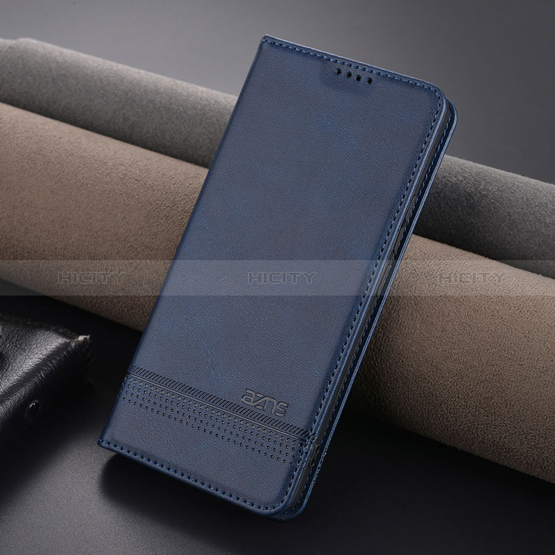 Coque Portefeuille Livre Cuir Etui Clapet YZ1 pour Xiaomi Redmi Note 13 Pro 5G Bleu Plus