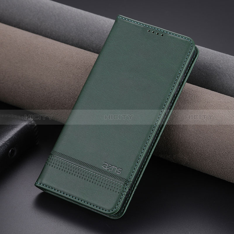 Coque Portefeuille Livre Cuir Etui Clapet YZ2 pour Huawei Honor 80 GT 5G Vert Plus