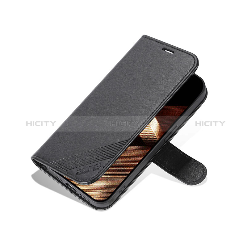 Coque Portefeuille Livre Cuir Etui Clapet YZ3 pour Apple iPhone 15 Pro Plus