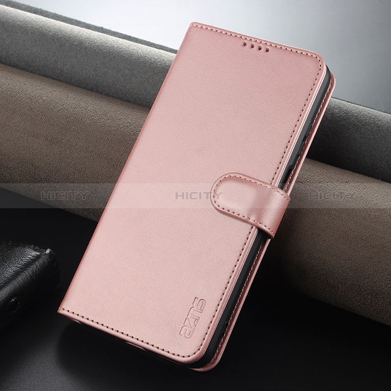 Coque Portefeuille Livre Cuir Etui Clapet YZ3 pour Huawei Nova Y91 Or Rose Plus