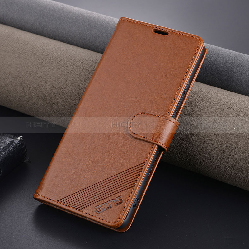 Coque Portefeuille Livre Cuir Etui Clapet YZ3 pour Oppo A2 Pro 5G Marron Plus