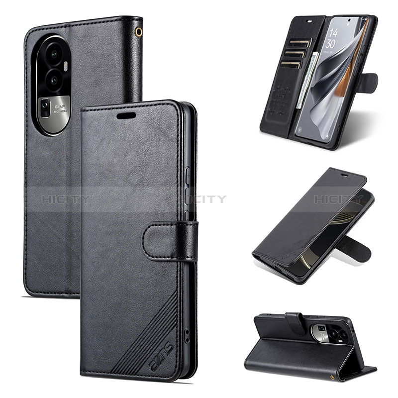 Coque Portefeuille Livre Cuir Etui Clapet YZ3 pour Oppo Reno10 Pro+ Plus 5G Plus