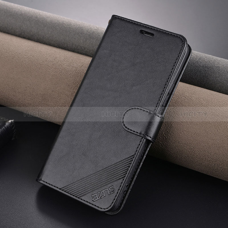 Coque Portefeuille Livre Cuir Etui Clapet YZ3 pour Xiaomi Redmi Note 13 Pro+ Plus 5G Noir Plus