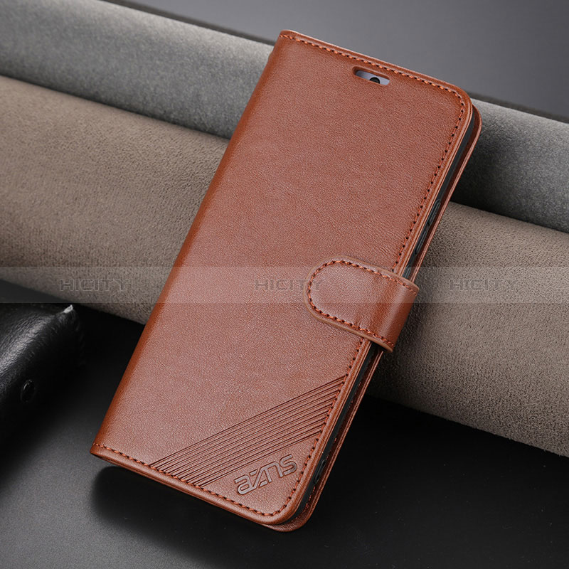 Coque Portefeuille Livre Cuir Etui Clapet YZ4 pour Huawei Nova 11 Marron Plus