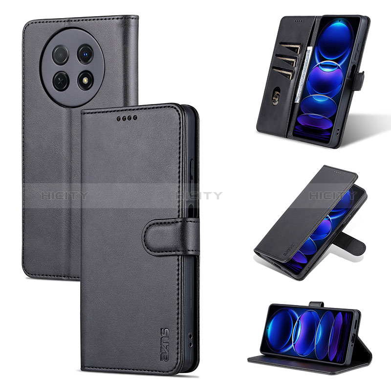 Coque Portefeuille Livre Cuir Etui Clapet YZ4 pour Huawei Nova Y91 Plus