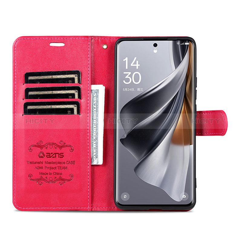 Coque Portefeuille Livre Cuir Etui Clapet YZ4 pour Oppo Reno11 Pro 5G Plus