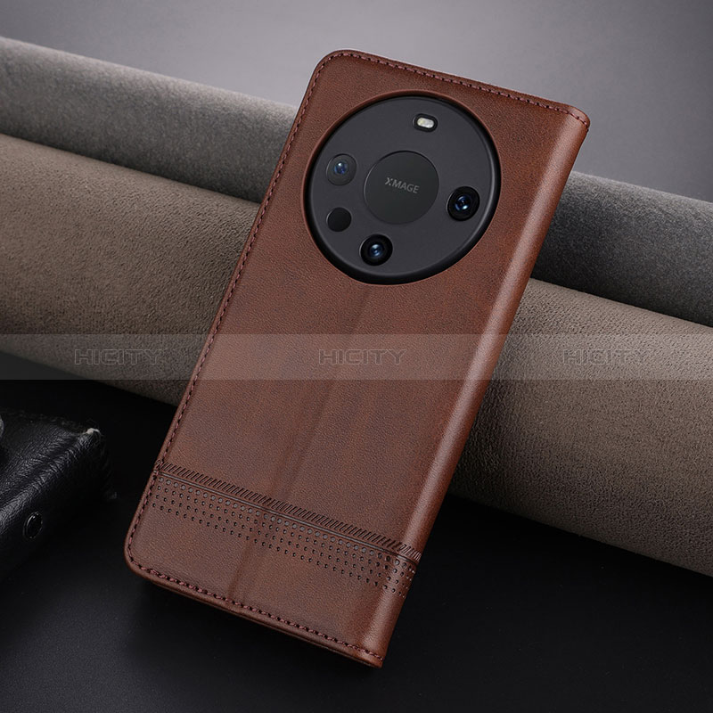 Coque Portefeuille Livre Cuir Etui Clapet YZ5 pour Huawei Mate 60 Plus