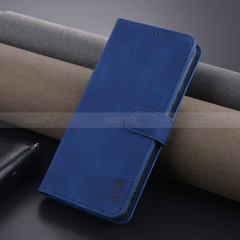 Coque Portefeuille Livre Cuir Etui Clapet YZ5 pour Oppo A2 Pro 5G Bleu Plus