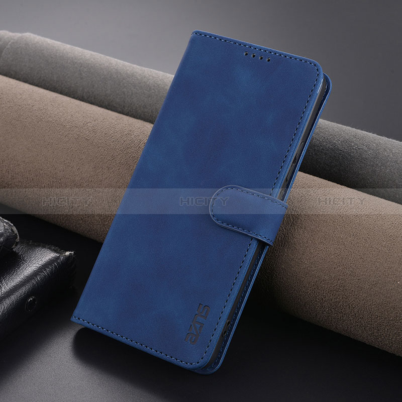 Coque Portefeuille Livre Cuir Etui Clapet YZ5 pour Xiaomi Mi 13T 5G Bleu Plus