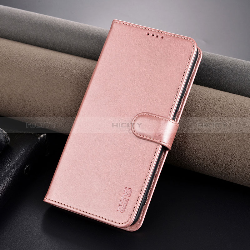 Coque Portefeuille Livre Cuir Etui Clapet YZ5 pour Xiaomi Redmi Note 13 Pro 5G Or Rose Plus