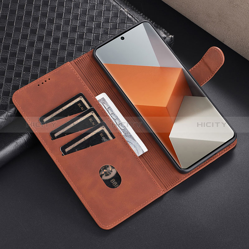 Coque Portefeuille Livre Cuir Etui Clapet YZ5 pour Xiaomi Redmi Note 13 Pro+ Plus 5G Plus