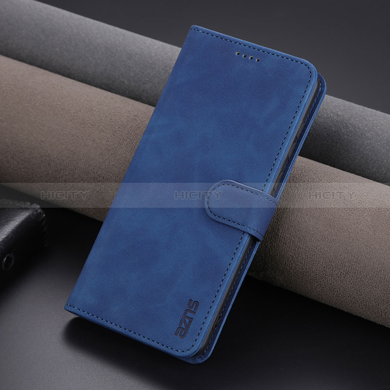 Coque Portefeuille Livre Cuir Etui Clapet YZ6 pour Huawei Nova 11 Bleu Plus