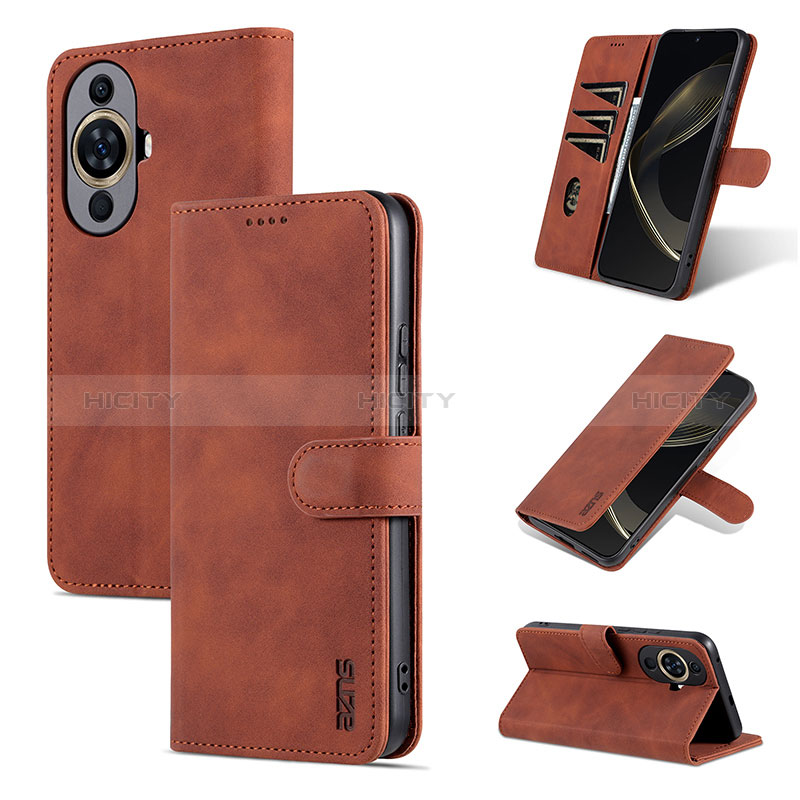 Coque Portefeuille Livre Cuir Etui Clapet YZ6 pour Huawei Nova 11 Pro Plus