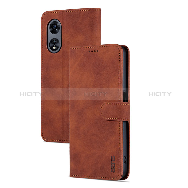 Coque Portefeuille Livre Cuir Etui Clapet YZ6 pour Oppo A58 5G Plus