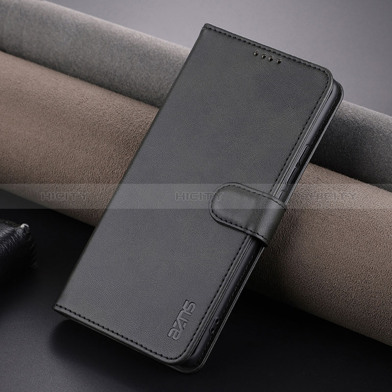 Coque Portefeuille Livre Cuir Etui Clapet YZ6 pour Oppo Reno10 Pro+ Plus 5G Noir Plus