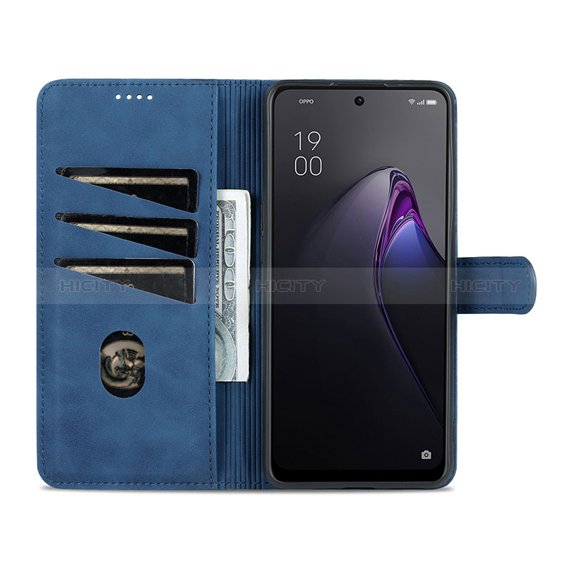 Coque Portefeuille Livre Cuir Etui Clapet YZ6 pour Oppo Reno9 5G Plus