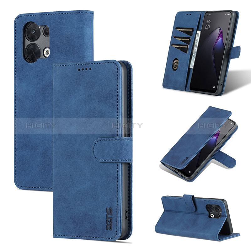 Coque Portefeuille Livre Cuir Etui Clapet YZ6 pour Oppo Reno9 Pro 5G Plus