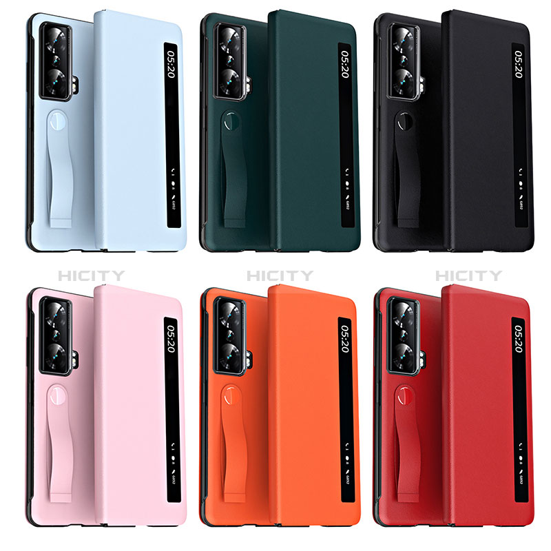 Coque Portefeuille Livre Cuir Etui Clapet ZL2 pour Huawei Honor Magic Vs Ultimate 5G Plus