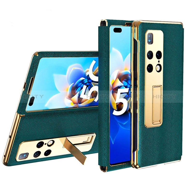 Coque Portefeuille Livre Cuir Etui Clapet ZL2 pour Huawei Mate X2 Plus