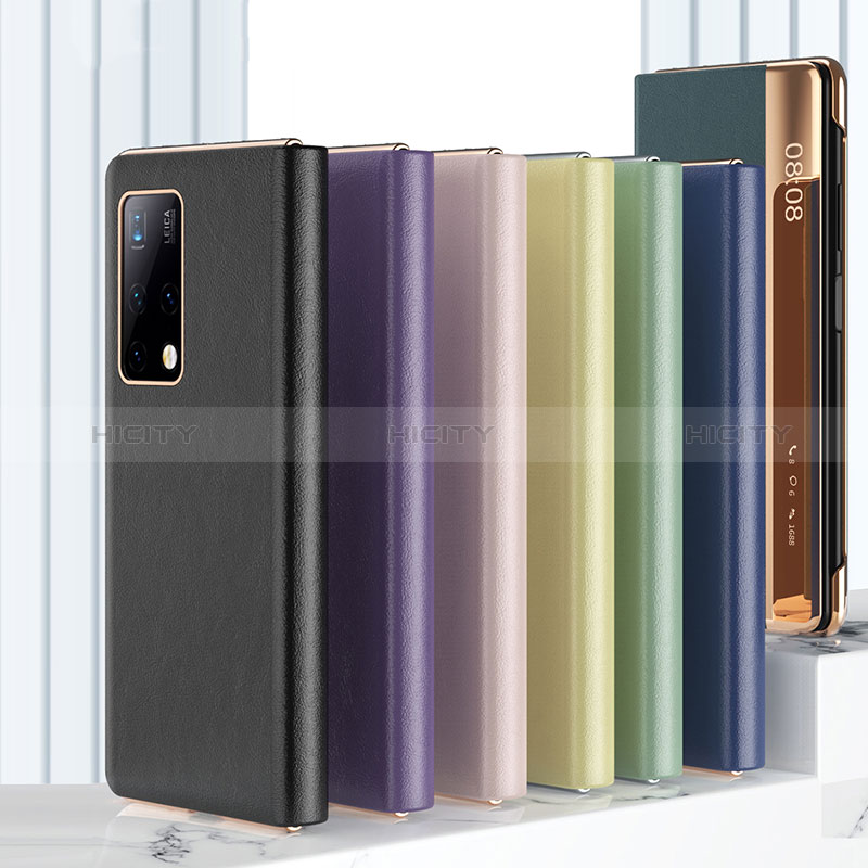 Coque Portefeuille Livre Cuir Etui Clapet ZL3 pour Huawei Mate X2 Plus