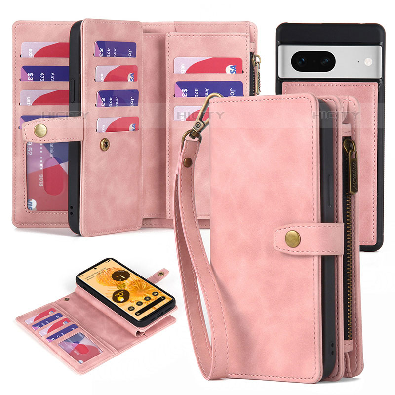 Coque Portefeuille Livre Cuir Etui Clapet ZY1 pour Google Pixel 7 5G Plus