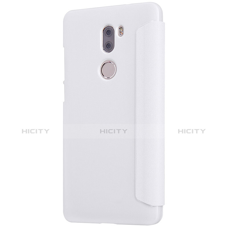 Coque Portefeuille Livre Cuir L01 pour Xiaomi Mi 5S Plus Blanc Plus