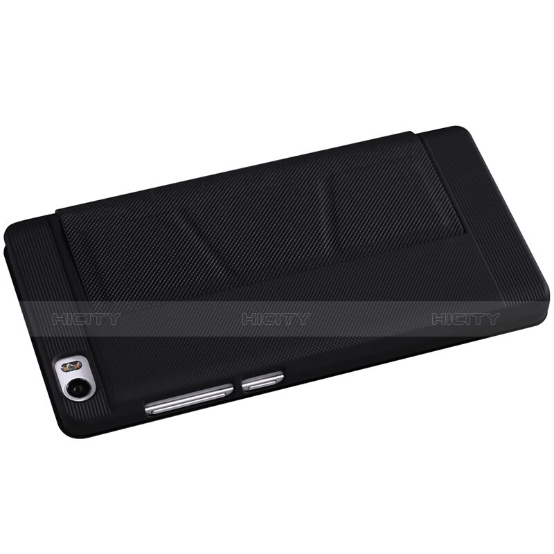 Coque Portefeuille Livre Cuir L01 pour Xiaomi Mi Note Noir Plus