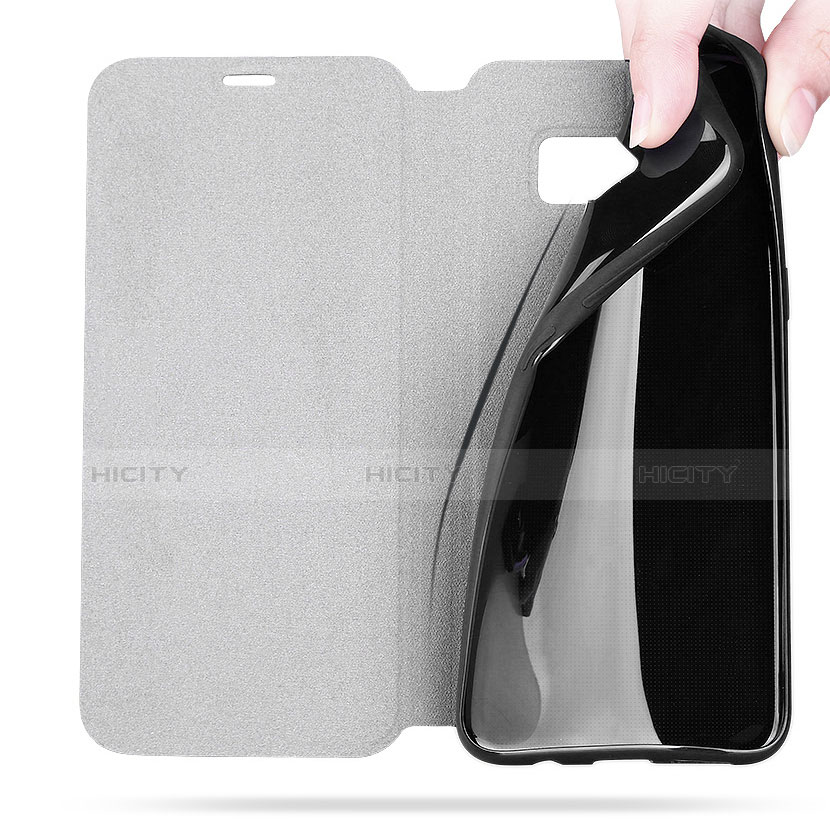 Coque Portefeuille Livre Cuir L02 pour Samsung Galaxy S8 Plus Noir Plus