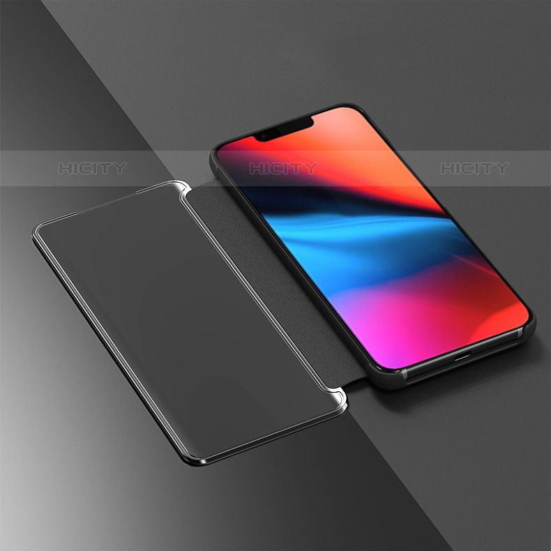 Coque Portefeuille Livre Cuir Miroir Housse Etui Clapet L01 pour Oppo Find X3 Pro 5G Plus