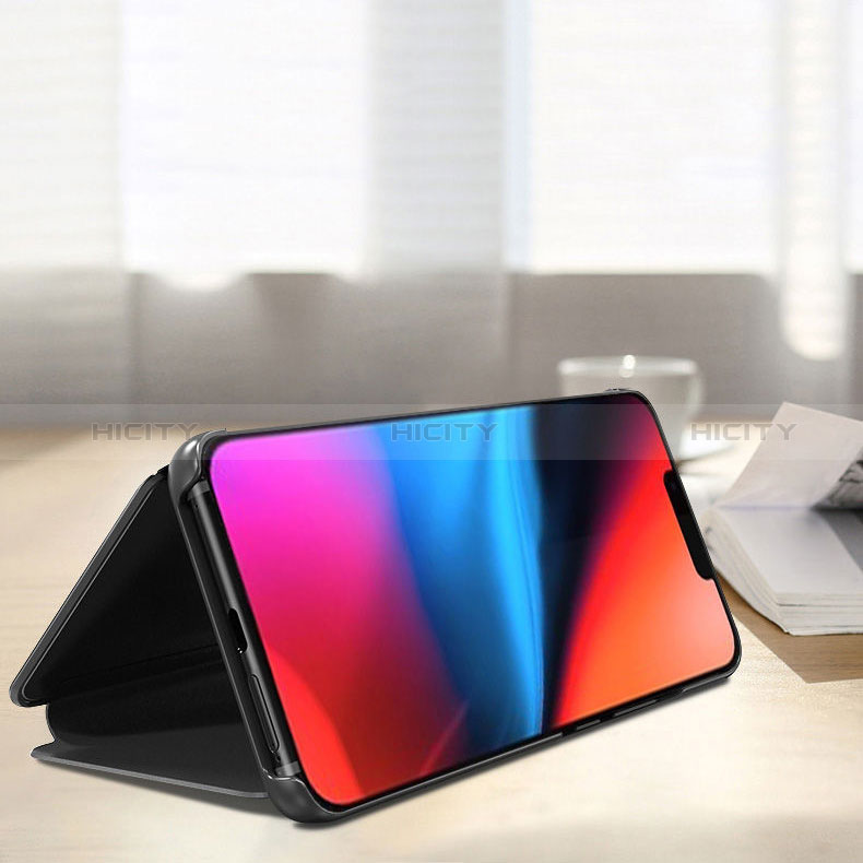 Coque Portefeuille Livre Cuir Miroir Housse Etui Clapet L01 pour Oppo Find X5 5G Plus