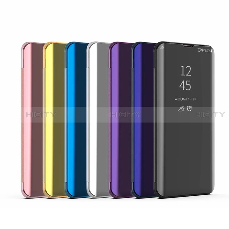 Coque Portefeuille Livre Cuir Miroir Housse Etui Clapet L02 pour OnePlus 9 Pro 5G Plus