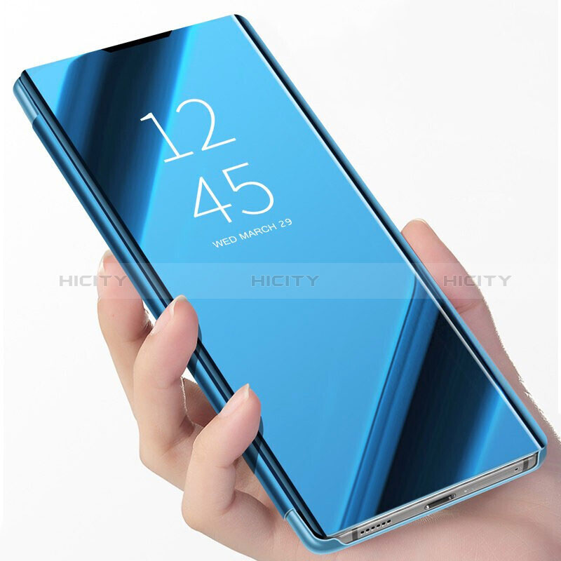 Coque Portefeuille Livre Cuir Miroir Housse Etui Clapet L02 pour Samsung Galaxy A22s 5G Plus