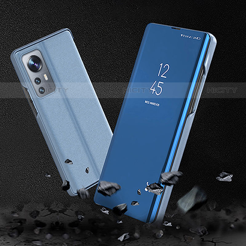 Coque Portefeuille Livre Cuir Miroir Housse Etui Clapet L04 pour Xiaomi Mi 12S Pro 5G Plus