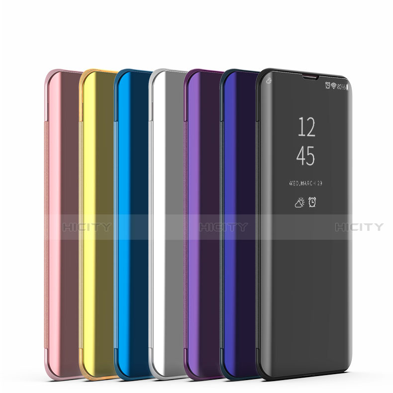 Coque Portefeuille Livre Cuir Miroir Housse Etui Clapet pour Huawei Mate 10 Lite Plus