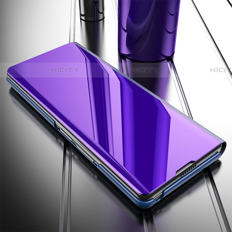 Coque Portefeuille Livre Cuir Miroir Housse Etui Clapet pour Samsung Galaxy Z Fold4 5G Plus