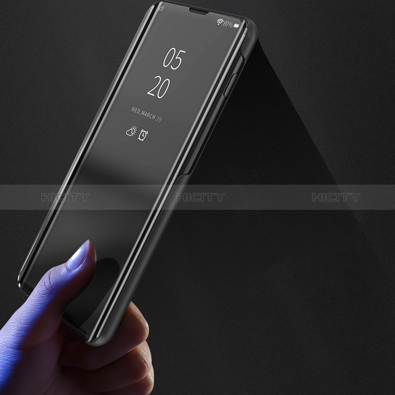 Coque Portefeuille Livre Cuir Miroir Housse Etui Clapet ZL1 pour Samsung Galaxy M31s Plus