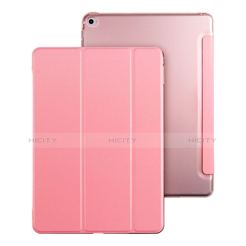 Coque Portefeuille Livre Cuir pour Apple iPad Mini 4 Rose Plus