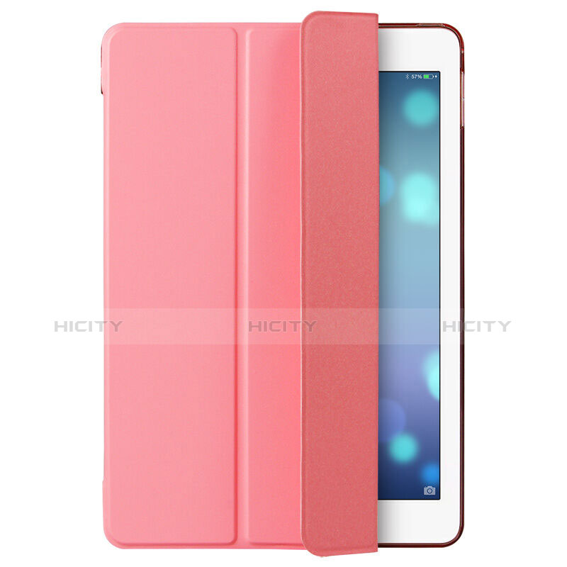 Coque Portefeuille Livre Cuir pour Apple iPad Mini 4 Rose Plus