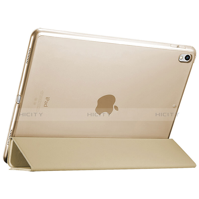 Coque Portefeuille Livre Cuir pour Apple iPad Pro 12.9 (2017) Or Plus