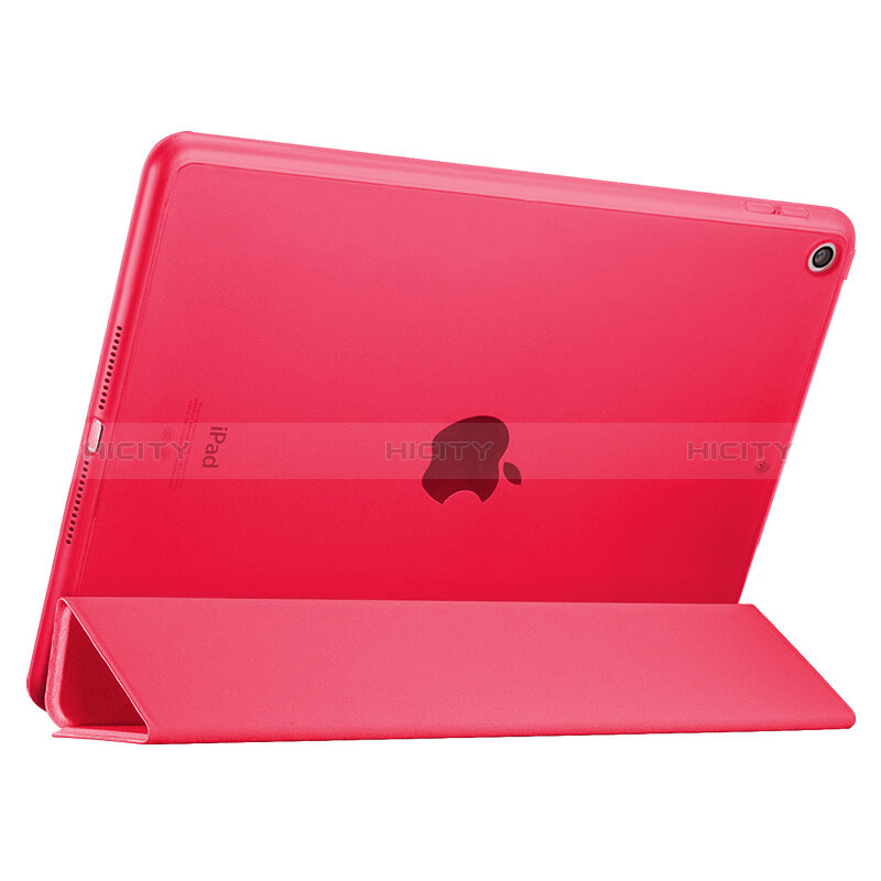 Coque Portefeuille Livre Cuir pour Apple New iPad 9.7 (2018) Rouge Plus