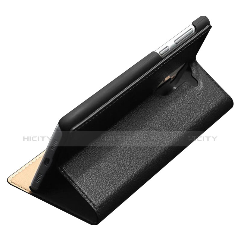 Coque Portefeuille Livre Cuir pour Huawei Honor 6X Pro Noir Plus