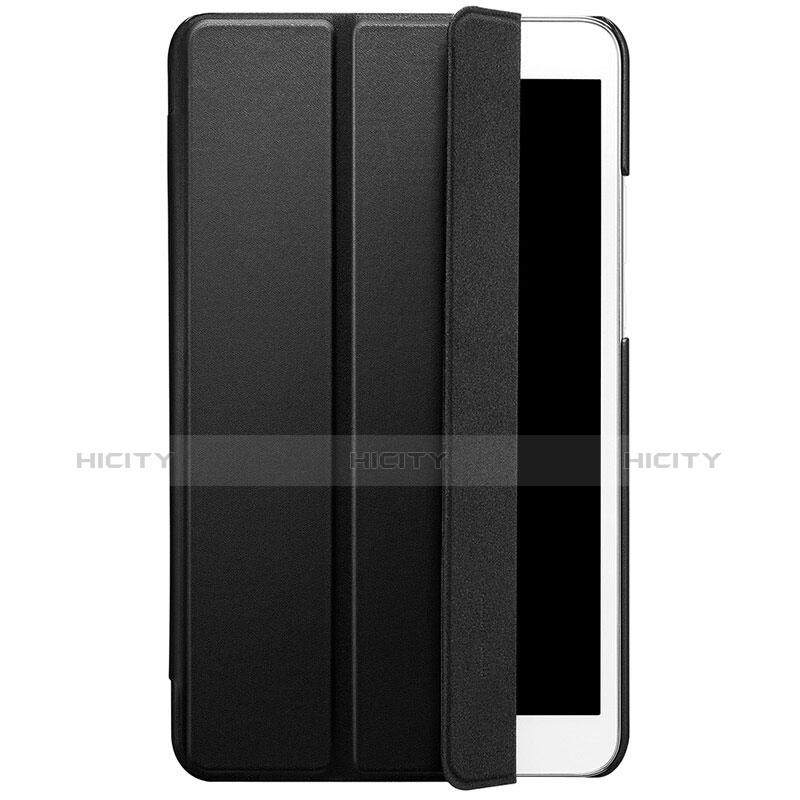 Coque Portefeuille Livre Cuir pour Huawei Honor Pad 2 Noir Plus