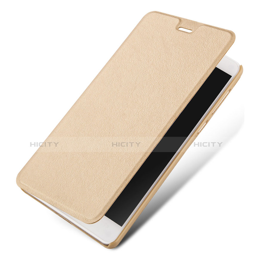 Coque Portefeuille Livre Cuir pour Huawei Honor Play 5 Or Plus