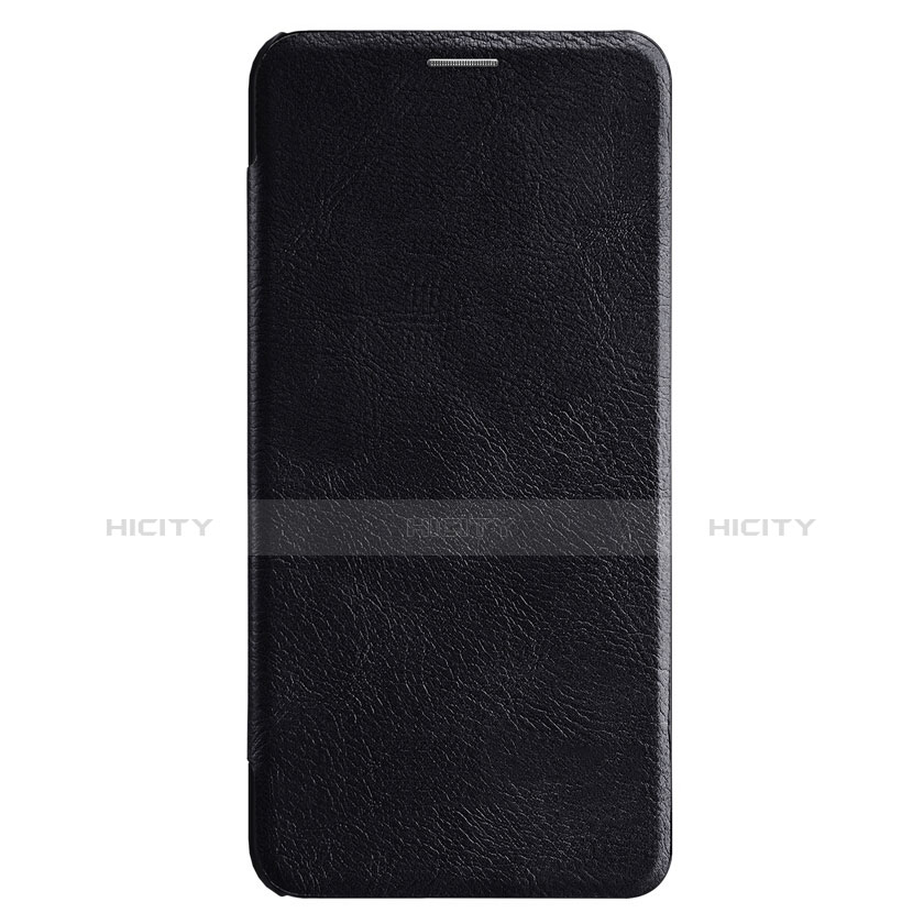 Coque Portefeuille Livre Cuir pour Huawei P Smart+ Plus Noir Plus