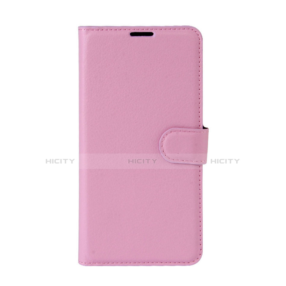 Coque Portefeuille Livre Cuir pour Wiko Wim Lite 4G Rose Plus